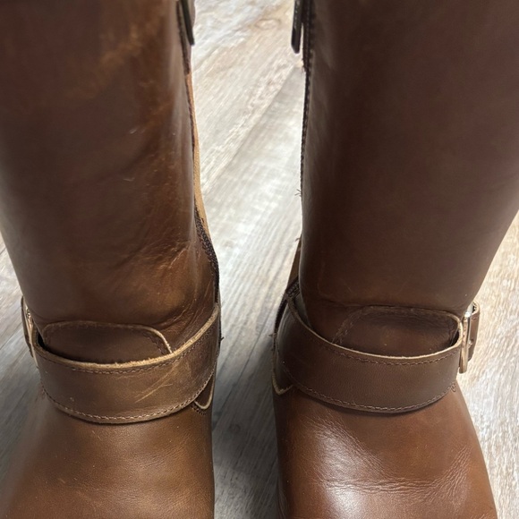 UGG Breida Waterproof Chestnut Boots Fuzzy Lining - Picture 7 of 13